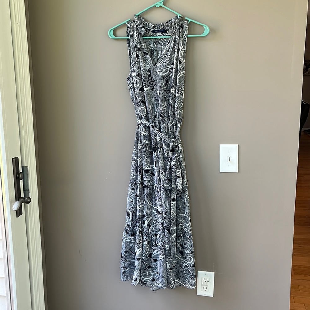 Tommy Hilfiger long flowey patterned dress